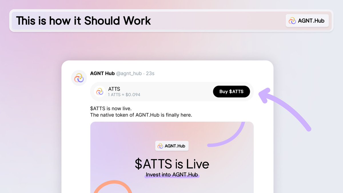 AGNT Hub tweet media