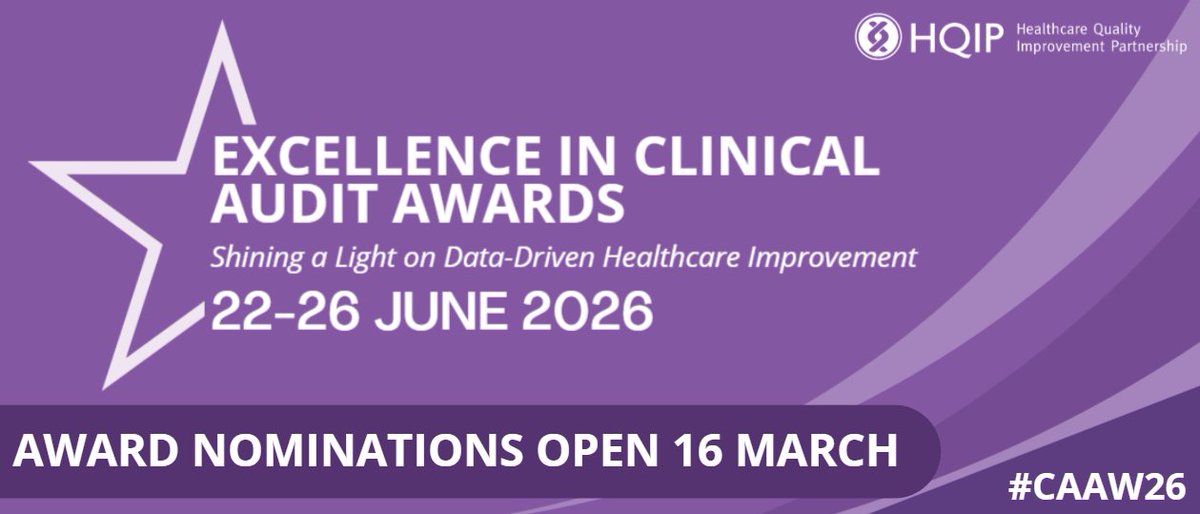 Healthcare Quality Improvement Partnership tweet media