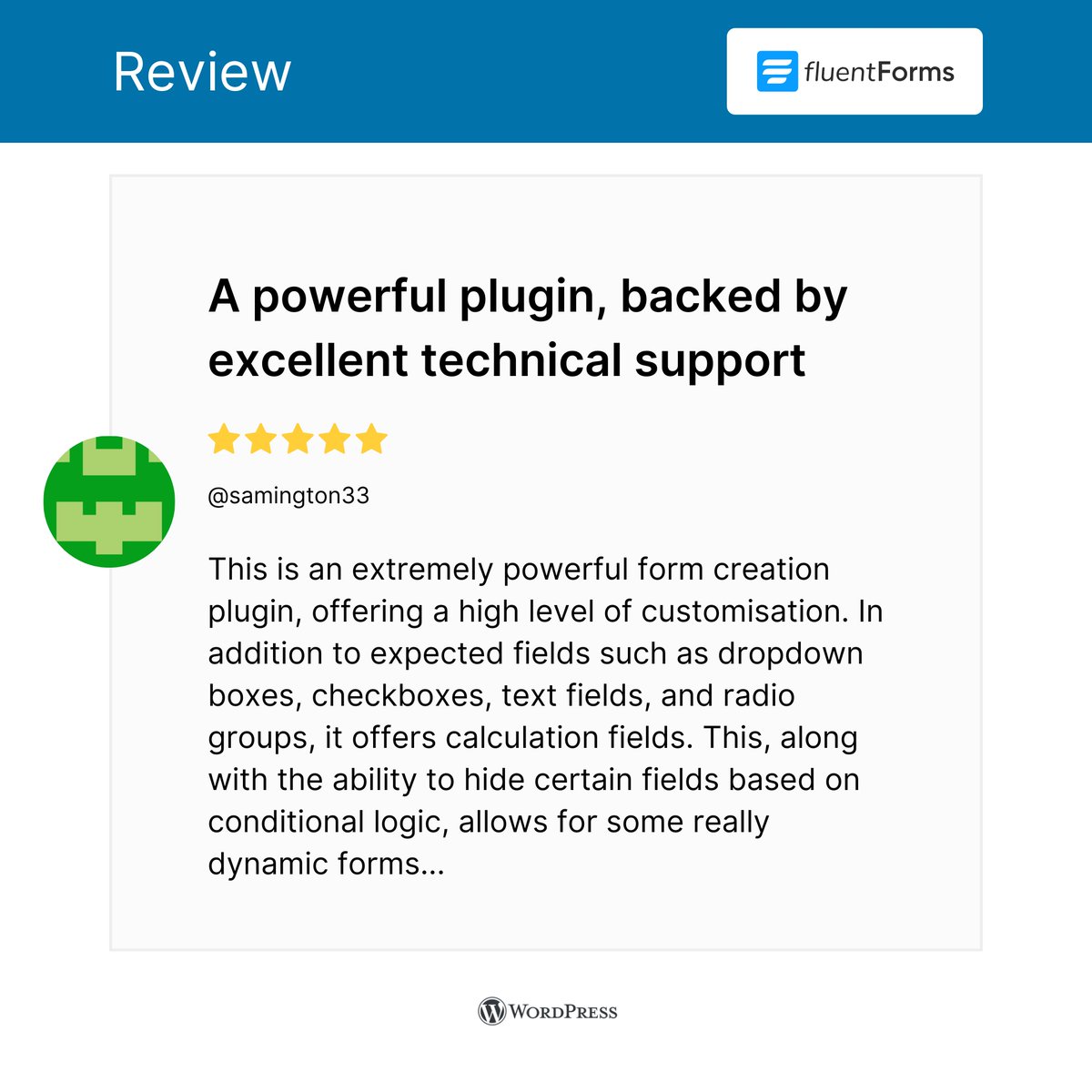 Fluent Forms tweet media