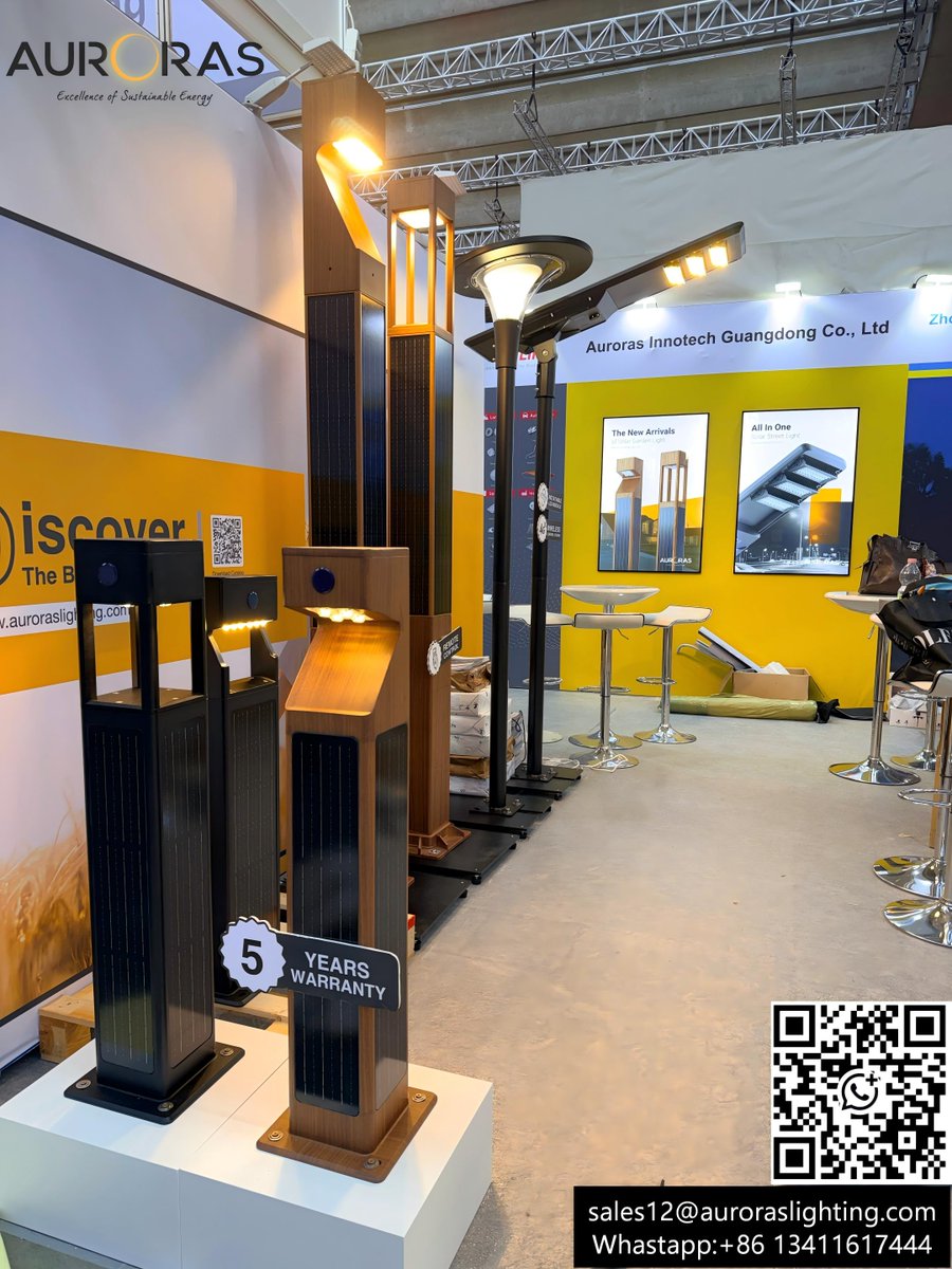 Ruby61057406's tweet photo. Welcome to our booth, Hall 8 E21~
For more new solar lighting.

sales12@auroraslighting.com
Whastapp:+86 13411617444

#solar #solarstreetlight #solarpanel #solarpv #solarlight #solarstreetlamp #solarled #solarlighting #solarledlight  #frankfurt #fair #exhibition #auroras https://t.co/9U1hfDNxKM