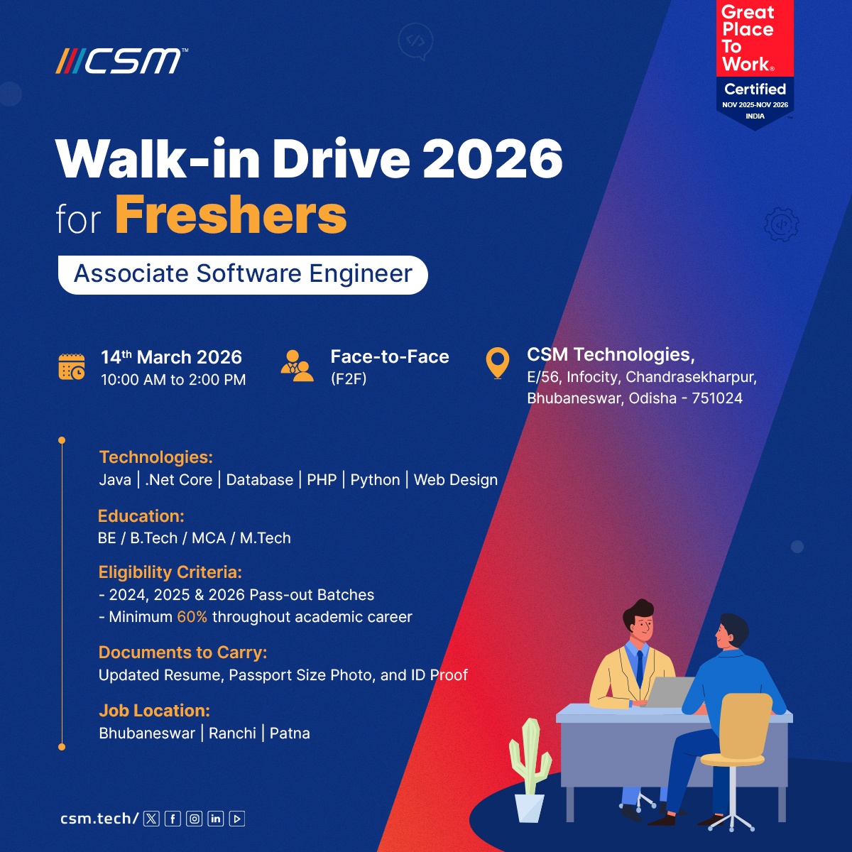 CSM Technologies tweet media