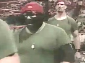 the_joe_marotta's tweet image. Short Run Files:  Mantaur  

He was in the WWF from December 1994 until July 1995  

Made a one-night return in 96 as Goldust's bodyguard, 

and again in 97 as "Tank" in the Truth Commission