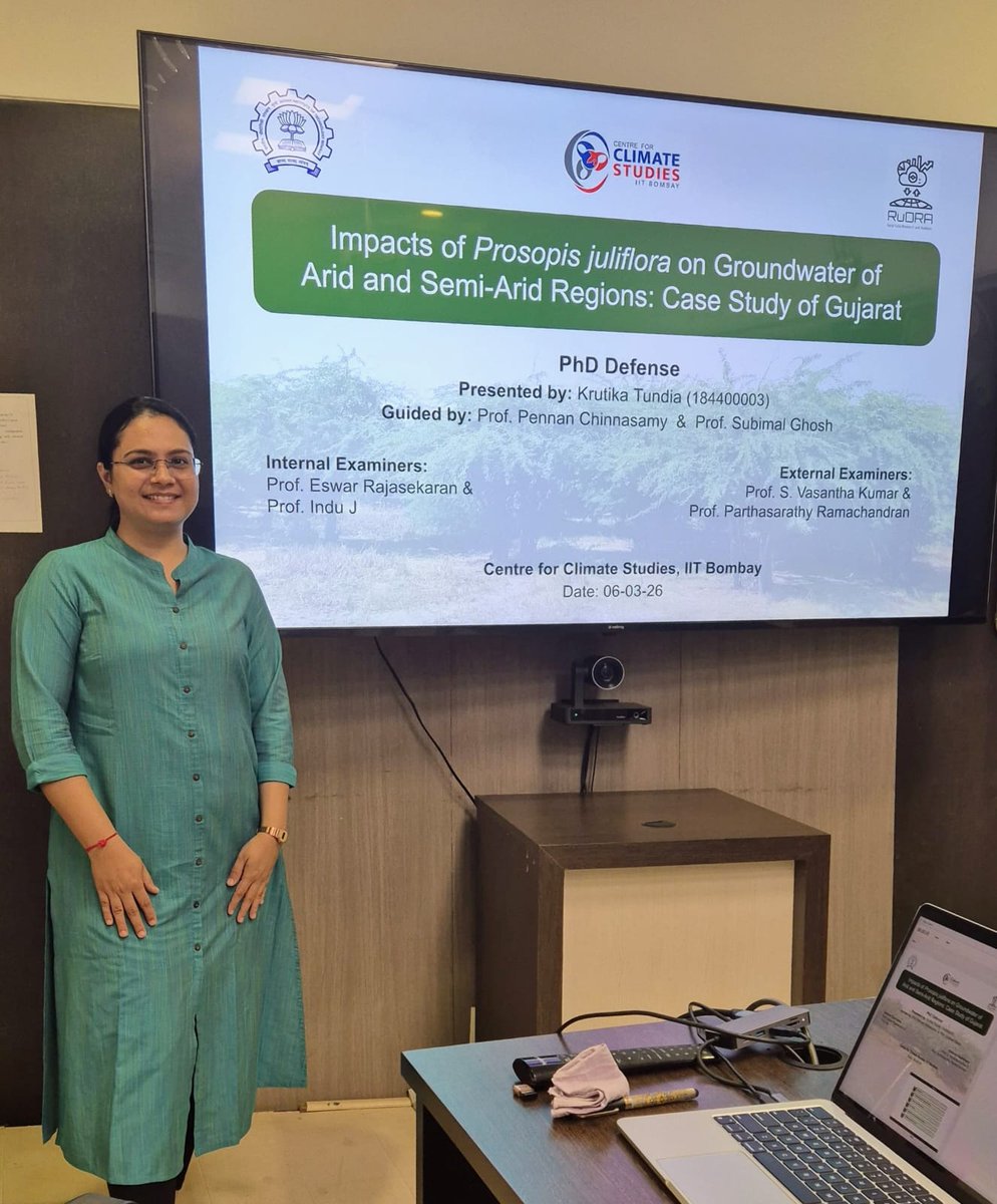 Centre for Climate Studies, IIT Bombay tweet media