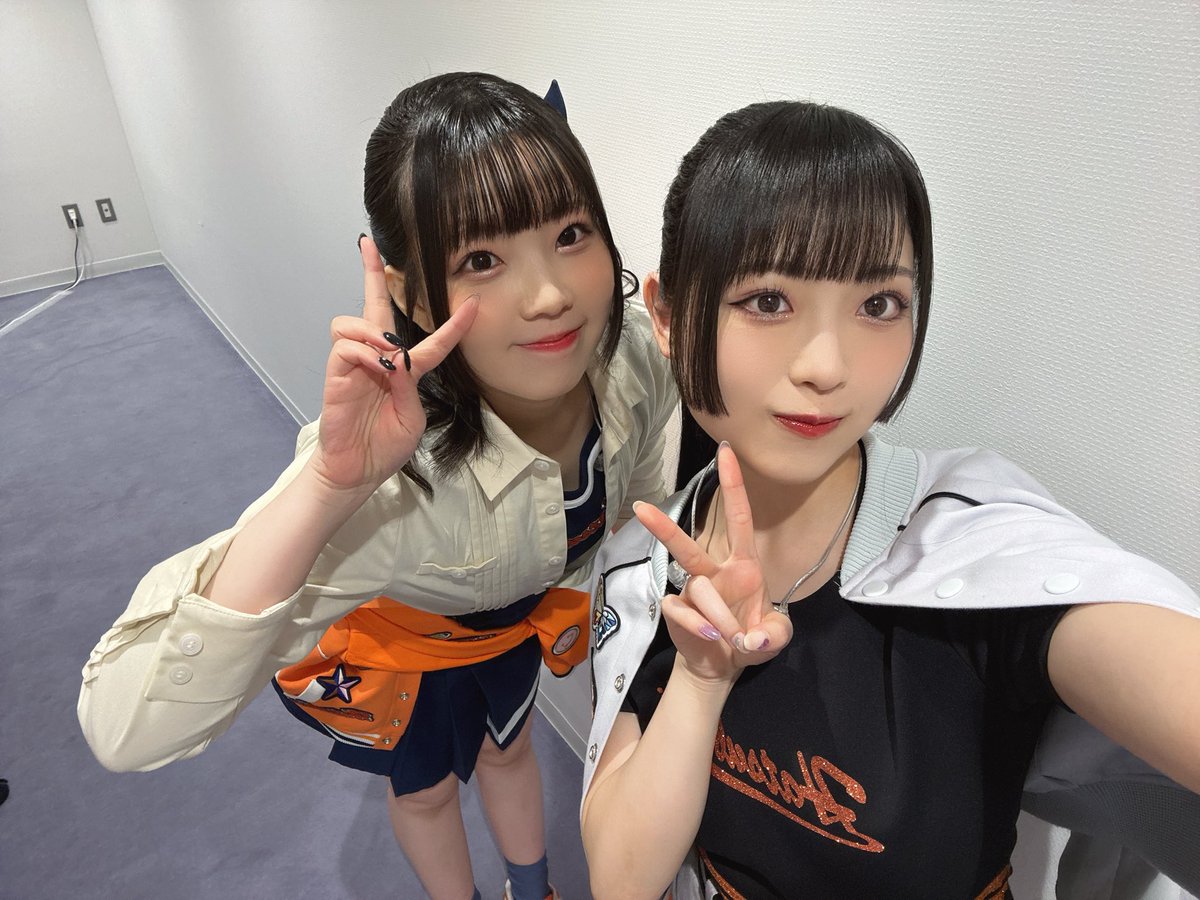 2組たちと
まぁちゃん🧡
のんちゃん💙
あーや❤️
#学マス音楽祭_DAY1
#学マス音楽祭_DAY2