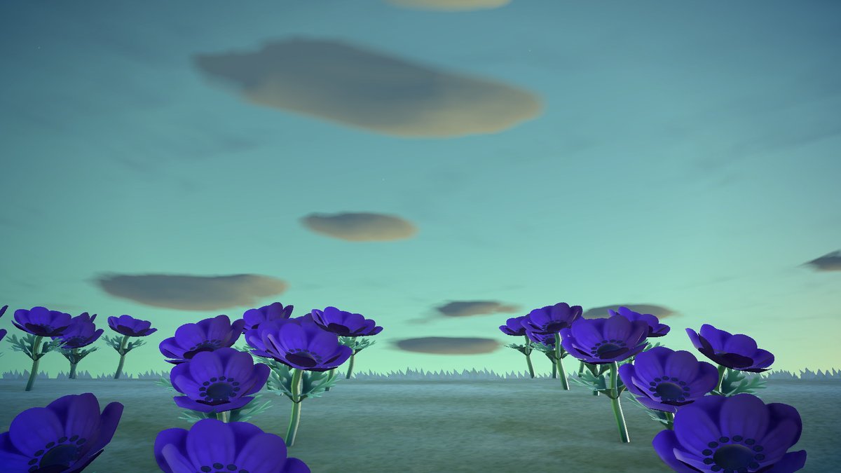 あつ森 3週間くらい毎日花を交配して、ようやく全種類15個以上集まった。交配が3段階必要な紫のアネモネがなかなかできなくて、前の島から5本借りてきて複製で増やしたら、最後の最後で交配からできた。これで好きなだけグラデーション花壇が作れる。増えに増えた花は合計2500本…。後で売ろう。