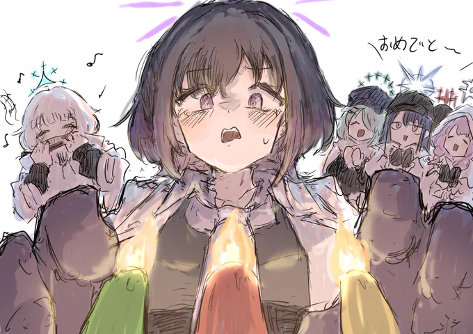ハピバー #ブルアカ #悌スバル