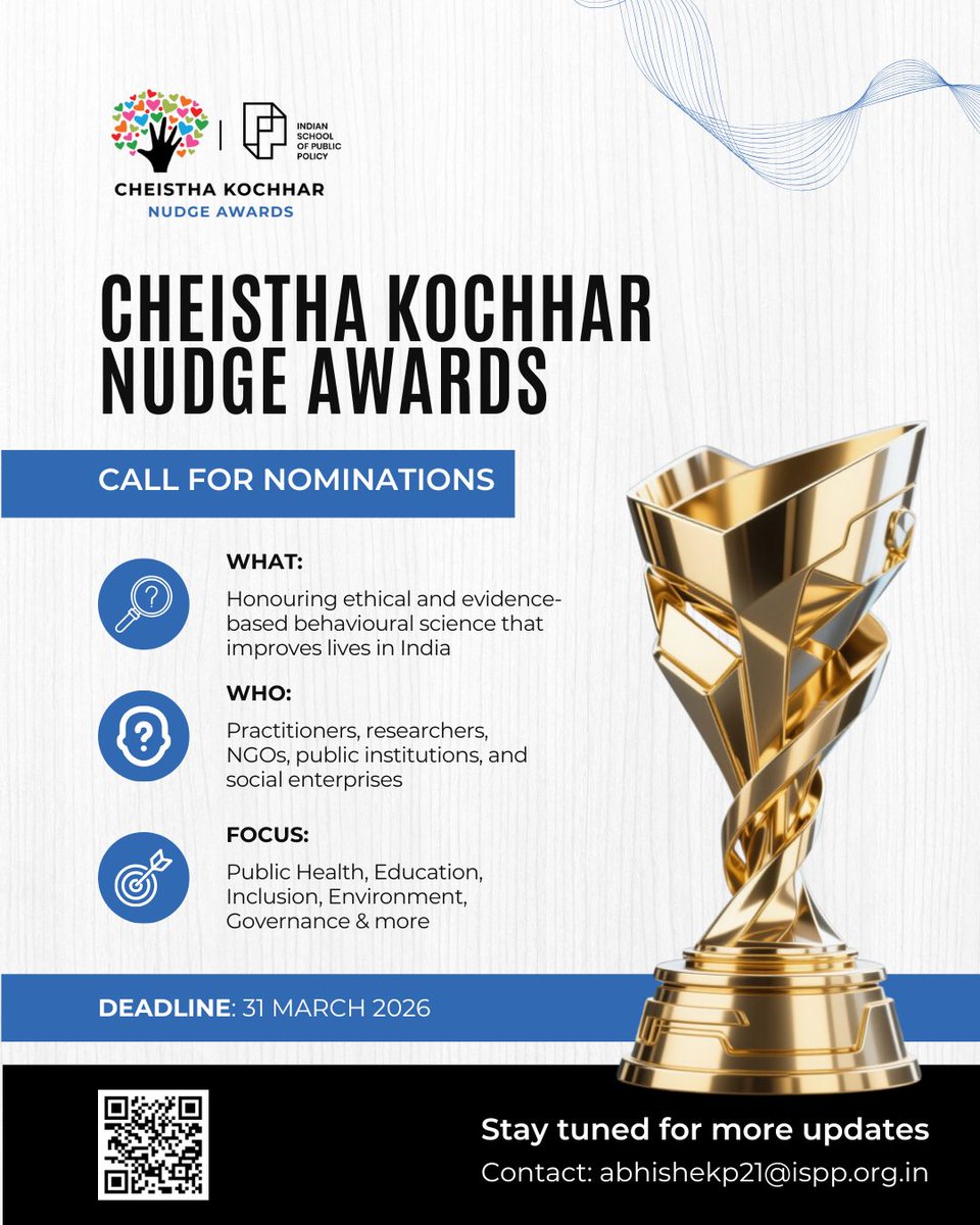 Indian School of Public Policy tweet media