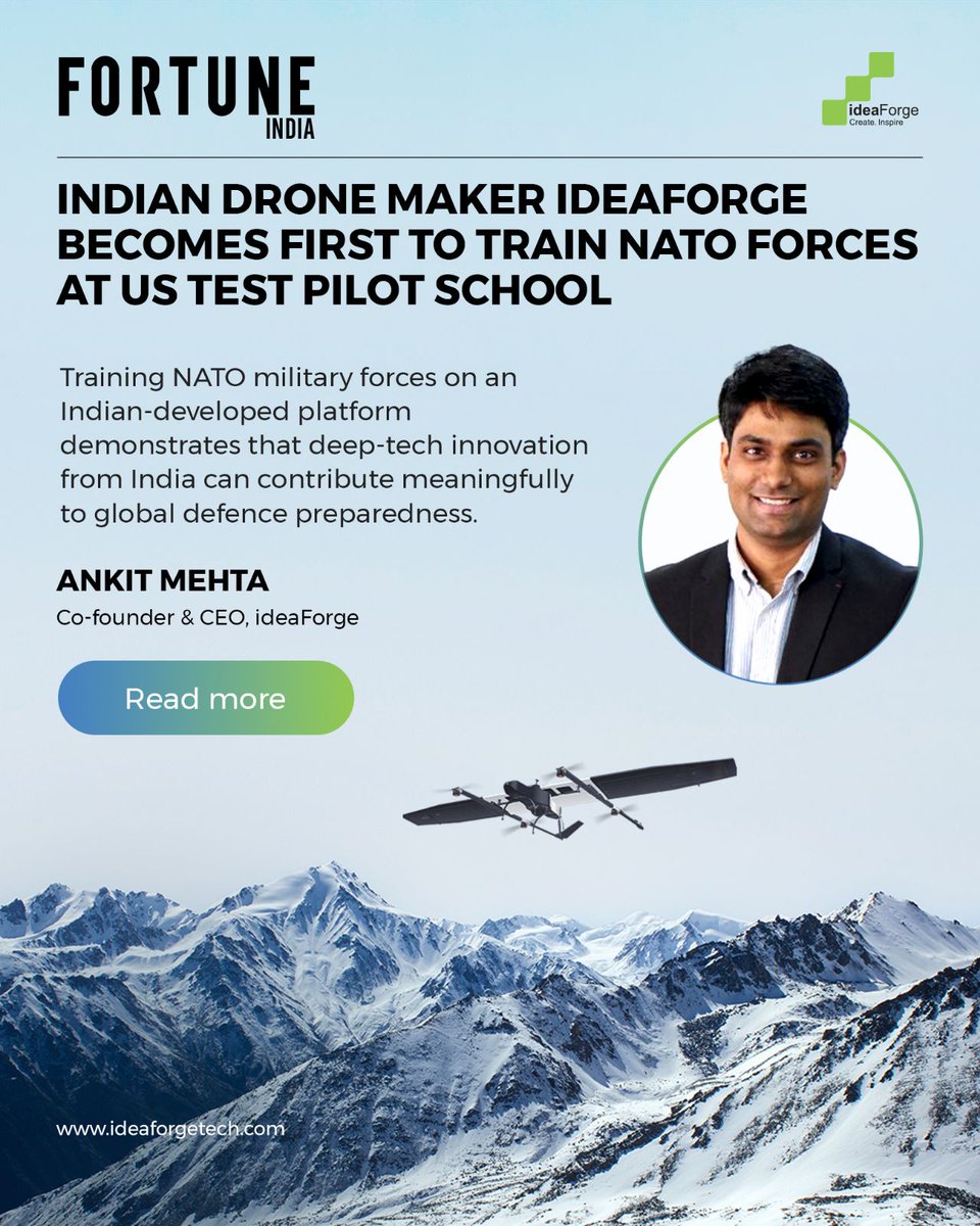 ideaForge Technology Limited tweet media