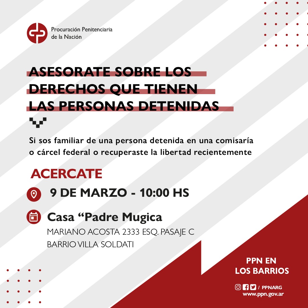 Procuración Penitenciaria de la Nación tweet media