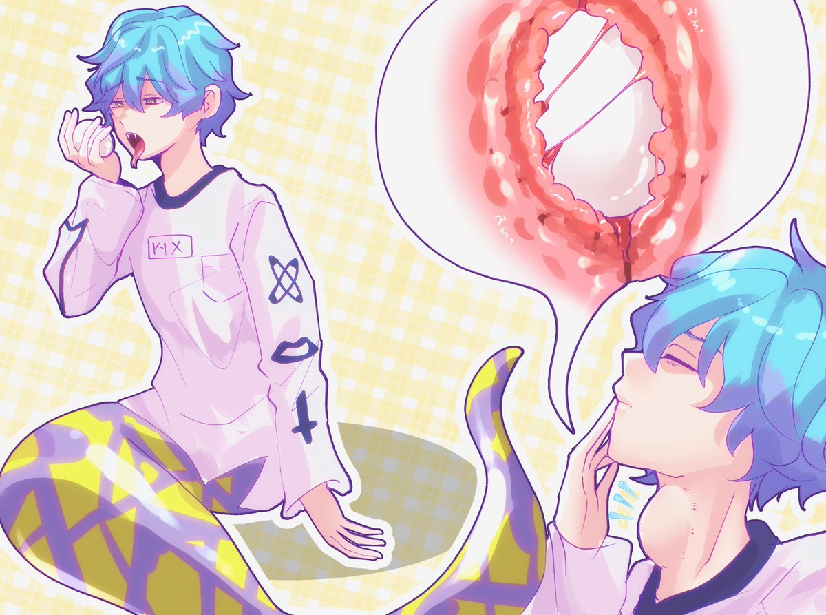 相互さんからのリクエスト🩵🐍🥚