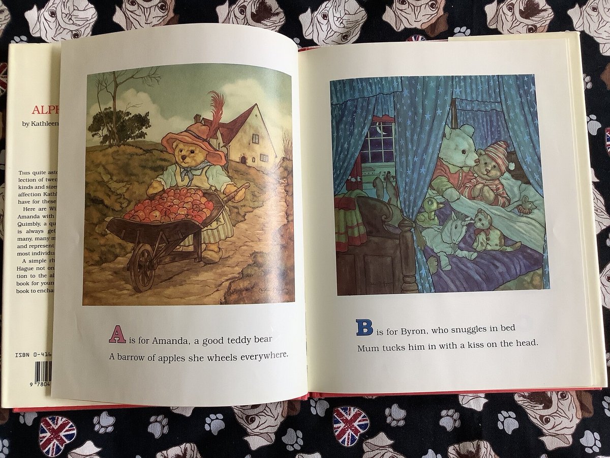 WatsonsVintage's tweet photo. RARE Vintage 1984 First Edition 'ALPHABEARS' Hardback Book by Kathleen Hague STUNNING Illustrations by Michael Hague - Sweet Birth Year Gift https://t.co/iz0wmEBqs1 via @Etsy #VintageBooks #ChildrensBooks #RareBooks #TeddyBears #MichaelHague #1984Gift #FirstEditions https://t.co/ozCpvDpi9W