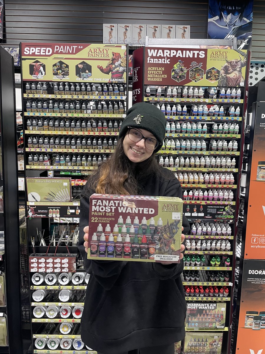 Snag all the paints you need for those minis at Third Eye Games!!! 🤘🖌️