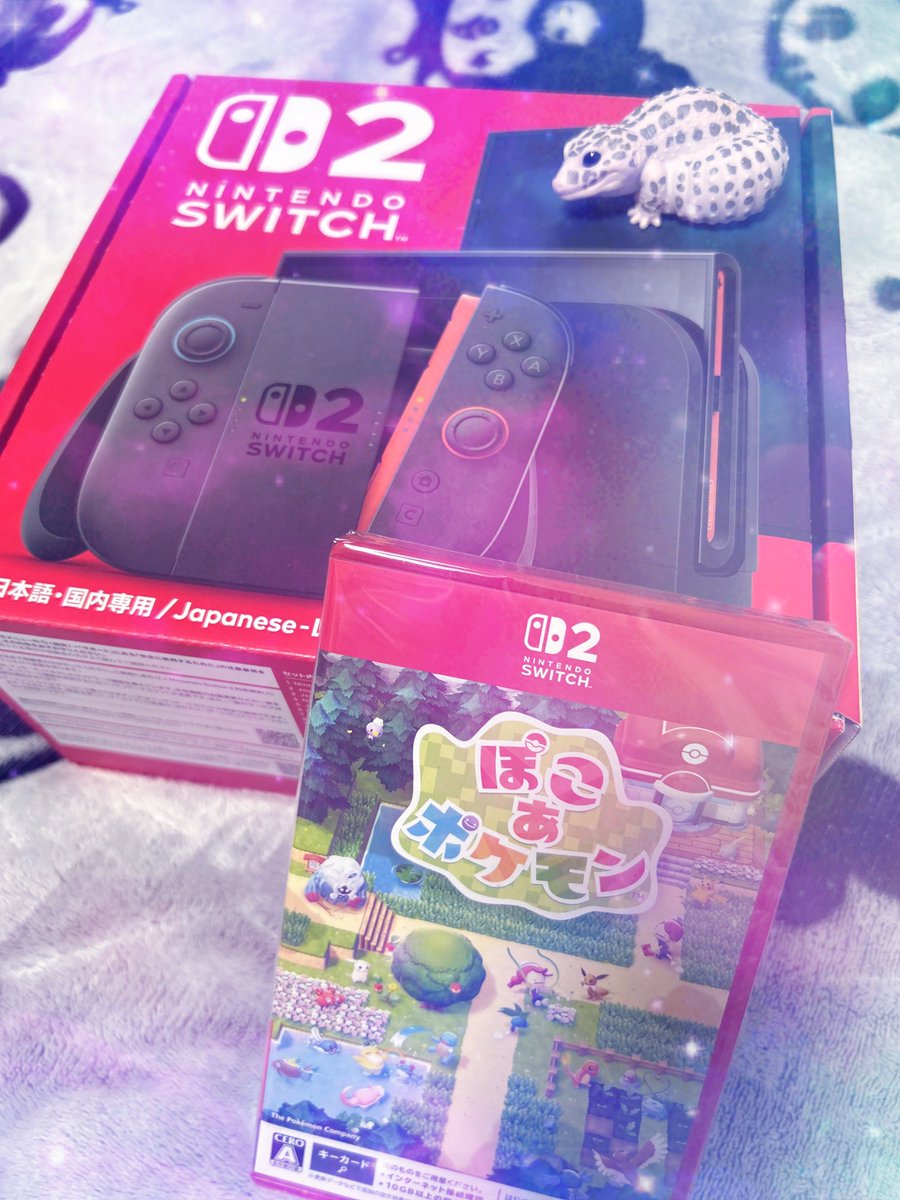 na43a's tweet photo. ぽこあポケモンやりたすぎてSwitch2から購入‼️‼️‼️‼️‼️‼️うれしい‼️‼️‼️メタモンに‼️なります‼️‼️‼️‼️‼️‼️‼️
はよゲンガーと暮らしたい https://t.co/QphYjNjlE7