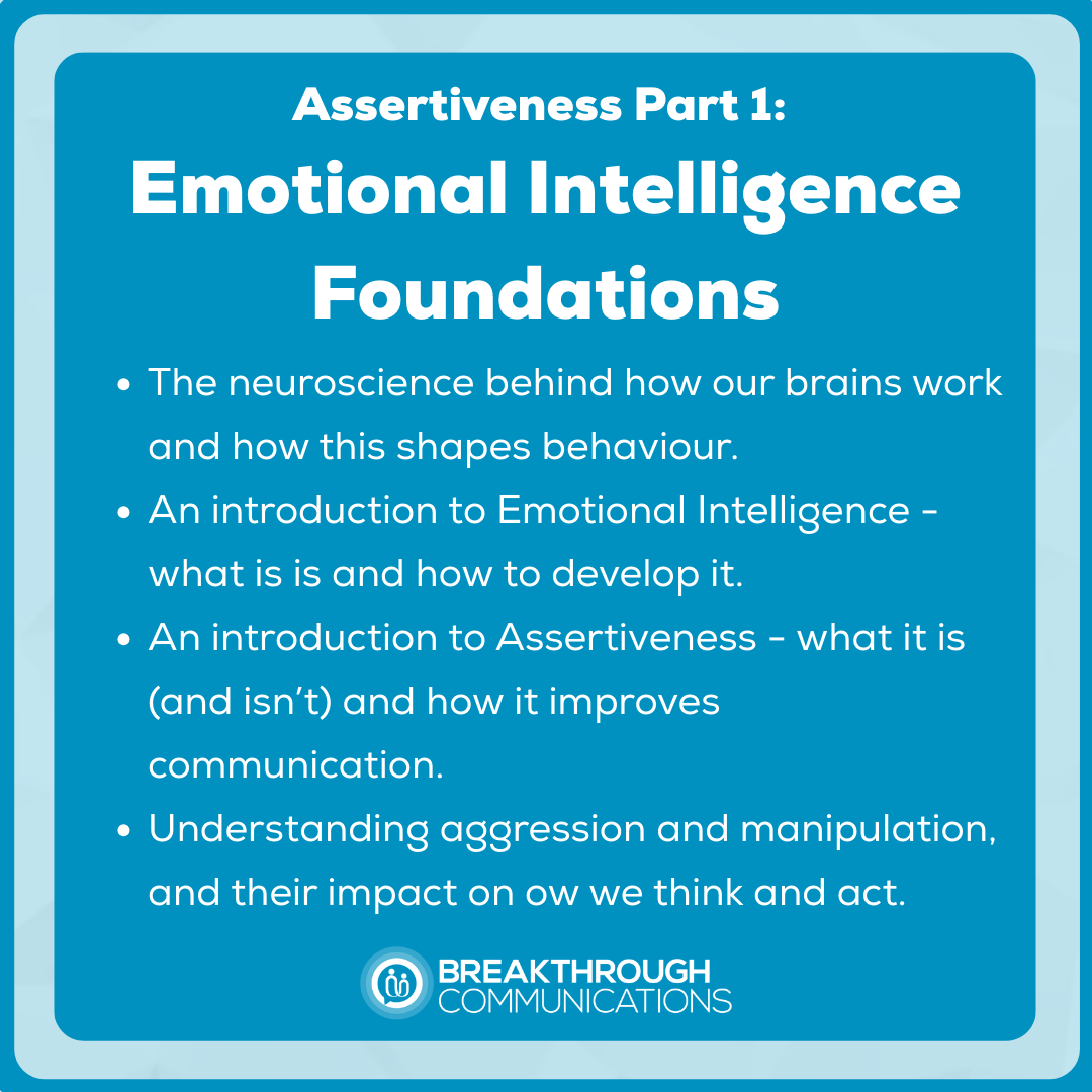 breakthrough_co's tweet photo. Our 3-part Assertiveness Workshop Series gives you practical tools, emotional intelligence insights, and real-world strategies your council can put into action straight away.
⏰Until Friday 13th March, your council can secure discounted tickets through our Early Bird Offer.
Visit our website to find out more and book your place today. 
https://t.co/Ij55XsROMa