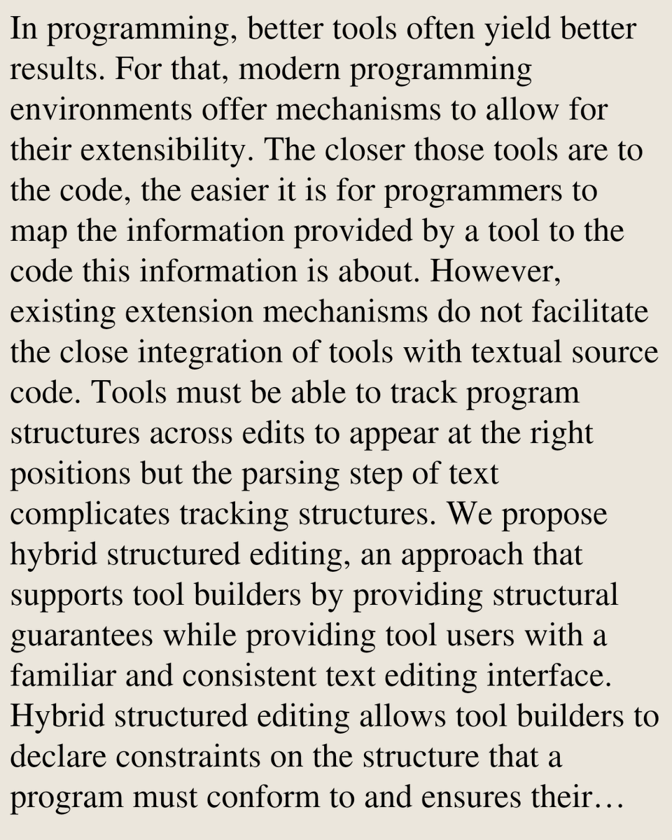 Programming Languages arXiv tweet media