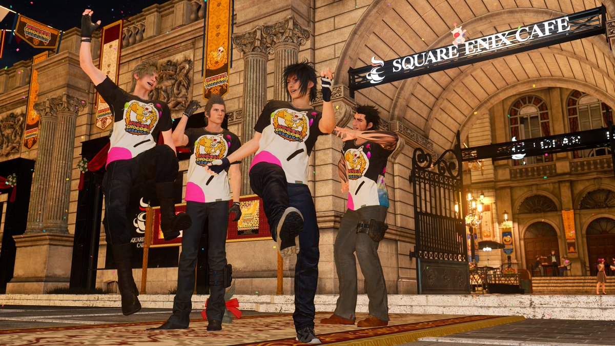 モグチョコスクエニカフェ。

衣装は自作MODです。

#FF15 #FFXVWindowsEdition #FF15MOD