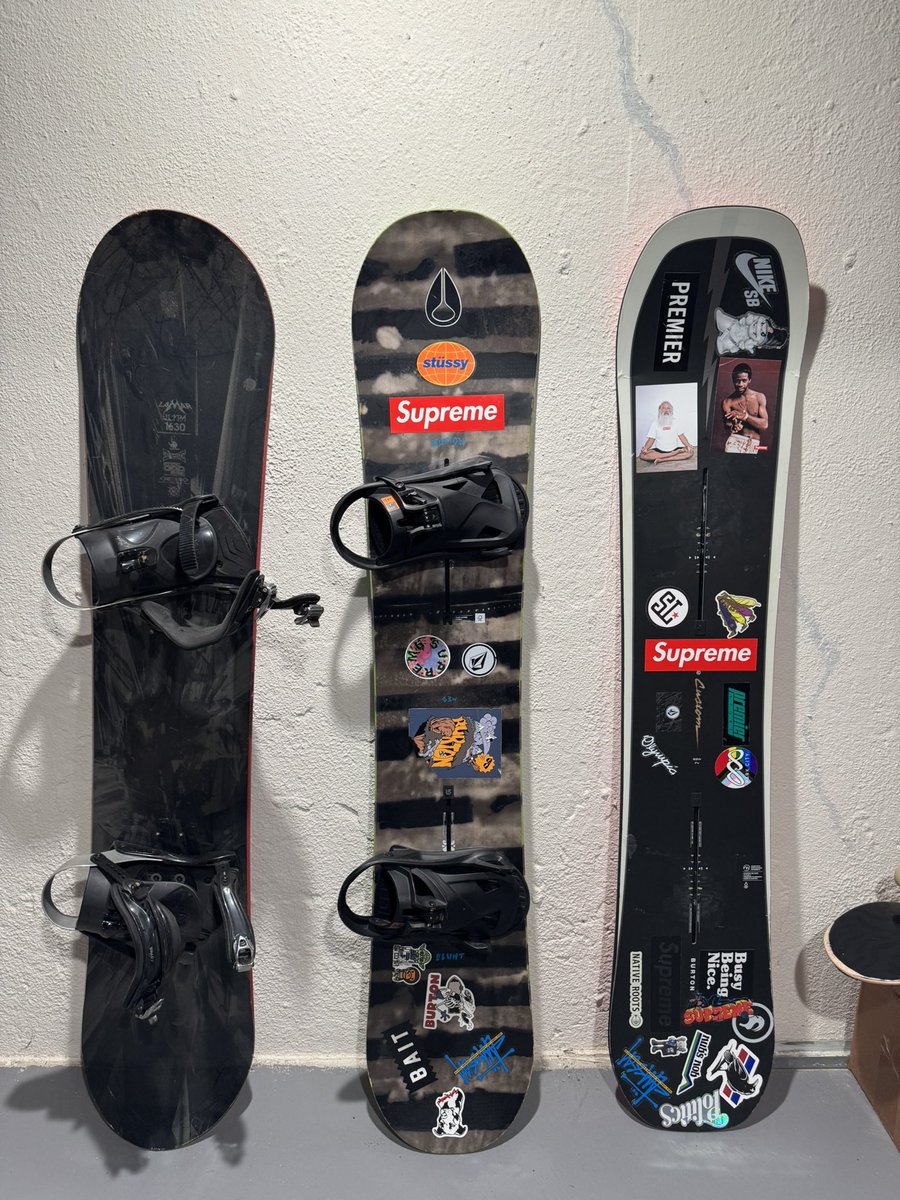 NNavram's tweet image. Each board was a level up in skillset from beginner - intermediate- expert - advanced. You should always be challenging yourself and growing in all aspects of life. #snowboarding #progress #brandnew @SoleRetriever