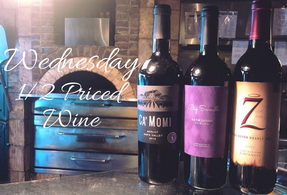 TonysCF's tweet photo. 1/2 OFF ALL BOTTLES OF WINE 

$35 Date Night 3 Course Dinner for Two!

Wednesdays for the win!
Open 4pm-9pm https://t.co/YYxaINywiE