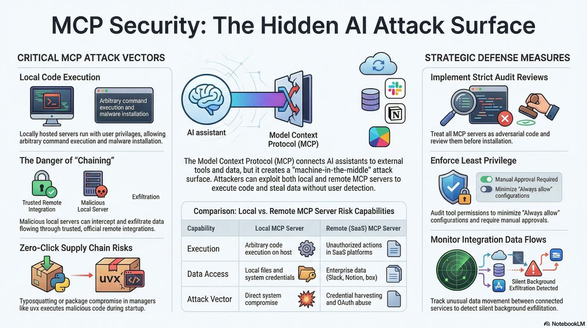 MCP servers are the hidden AI supply chain. Local MCP runs with
