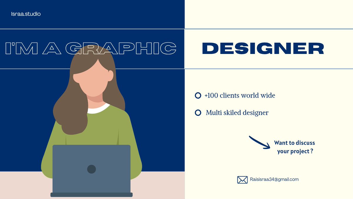 IsraaRais's tweet image. Hey Twitter! I’m Rais Israa, a passionate graphic designer bringing ideas to life through visuals.I craft designs that tell a story. Excited to share my journey, projects, and creative experiments here! 🎨✨ #GraphicDesign #CreativeLife #DesignCommunity #designer