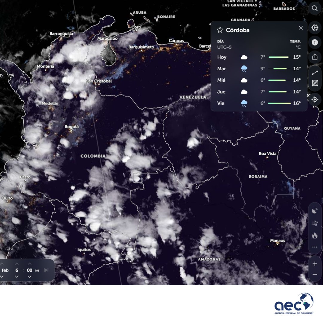 Agencia Espacial de Colombia tweet media