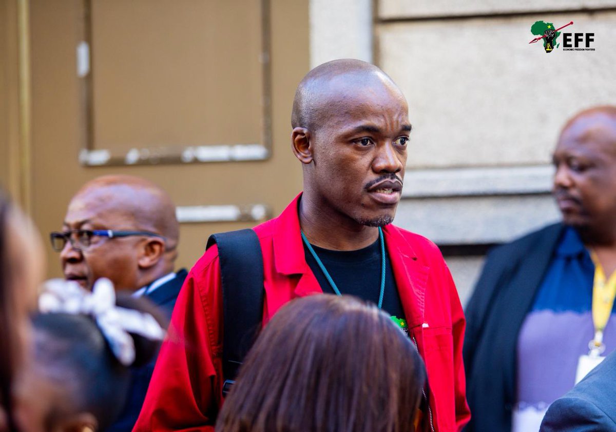 EFFSouthAfrica's tweet image. ♦️In Pictures♦️

Members of Parliament attending the Budget Speech.

#EFFInParliament