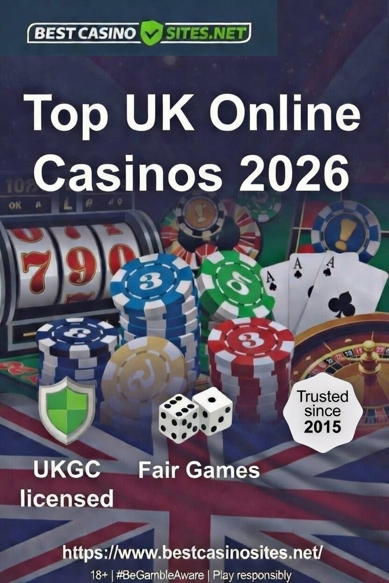 Top UK online casinos for 2026? Check BestCasinoSites.net 🎰
Independent rankings of the best UKGC-licensed sites: safe, fair, great games &amp; payouts. Trusted reviews since 2015!
Full list here: bestcasinosites.net
#onlinecasinos #bestcasinosites #UK
18+  Play responsibly!
