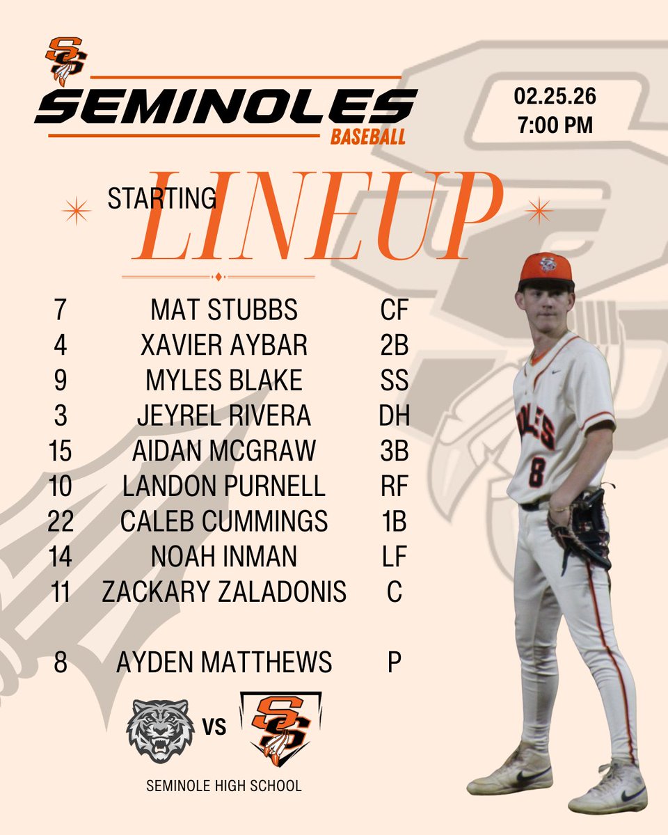 Seminole High School Baseball tweet media