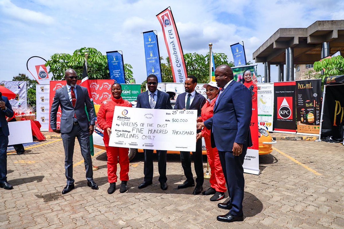 EnergyMinK's tweet photo. Today, the Ministry of Energy &amp; Petroleum officially launched the Energy &amp; Petroleum Sector’s participation in the WRC Safari Rally. 🇰🇪This is a strategic platform to showcase Kenya’s infrastructure strength and energy leadership to the world. #WRCSafariRallyKenya2026 https://t.co/RKirpFRBYM