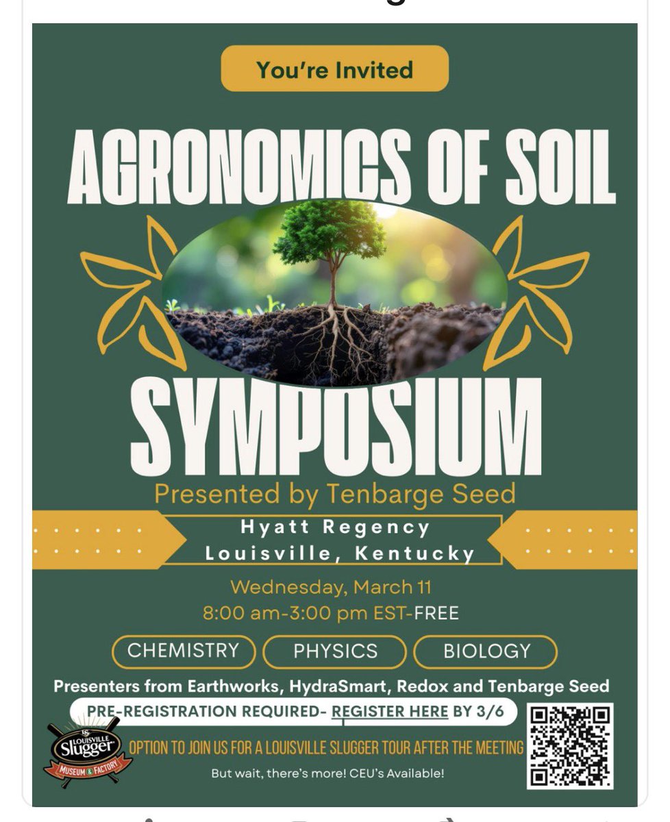 Some call it dirt but professionals call it soil. 

A unique opportunity for education, fellowship, &amp; networking with great speakers who know their poop. Grass is only as good as its foundation. Build the foundation. 

Thank u Craig Mylor for putting this on!  #soil