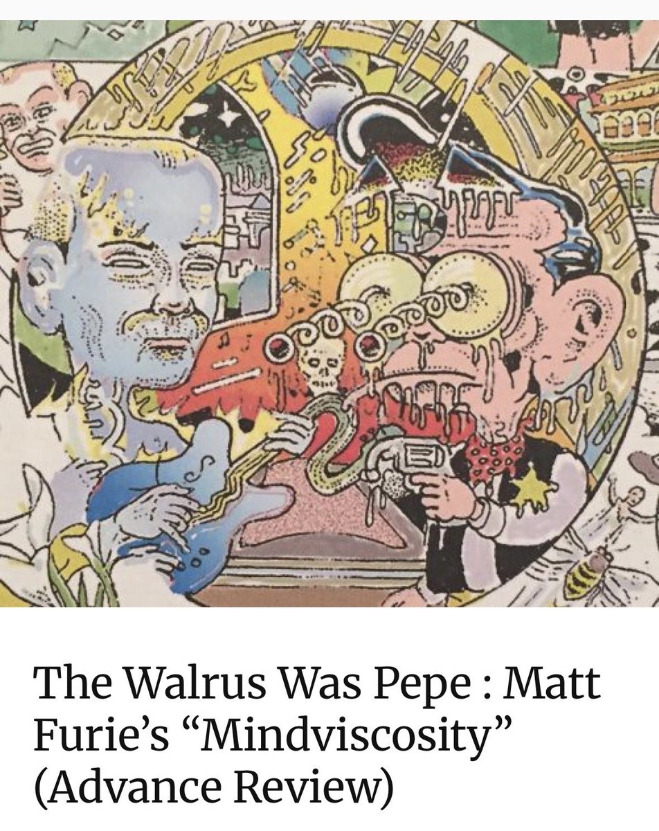 Then came the digital age.

In the psychedelic ecosystem shaped by Matt Furie, symbols stopped belonging to creators.

They mutated.
They forked.
They became memes.

Welcome to Meme World.