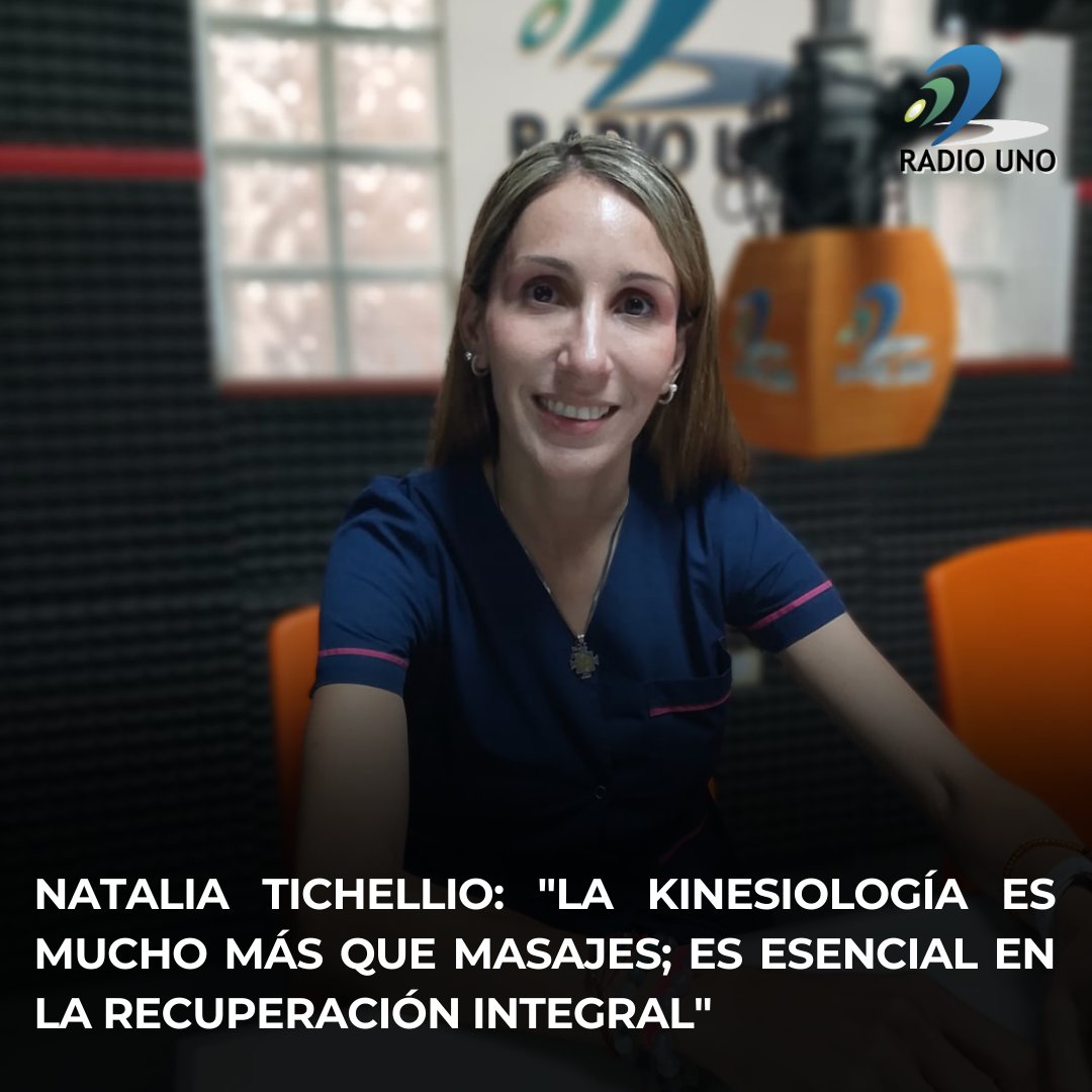 La licenciada en Kinesiología Natalia Tichellio (M.P. 259) aclaró en Radio Uno Formosa que su profesión va mucho más allá del masaje: abarca rehabilitación músculo-esquelética, trabajo respiratorio, recuperación postquirúrgica y atención en terapia intensiva. “No somos