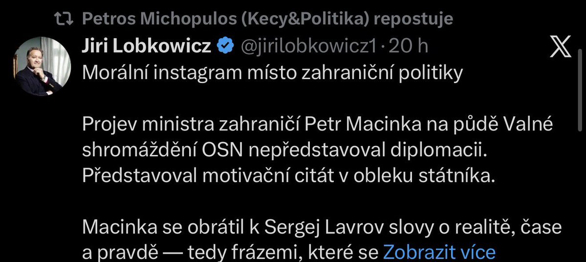 Zajímalo mě co k tomu má Petros, má k tomu jen status <a href="/jirilobkowicz1/">Jiri Lobkowicz</a> 😂👌