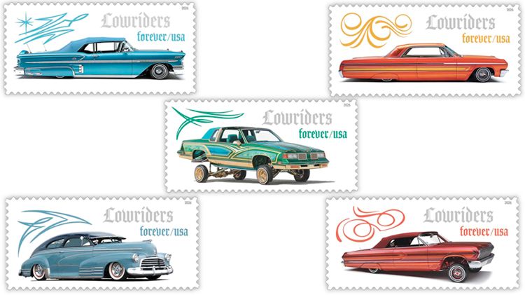 New Lowriders set drives on down to San Diego March 13. linns.com/news/us-stamps… #LinnsStampNews