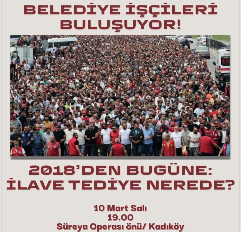 Belediye İşçilerine KADRO Girişimi tweet media