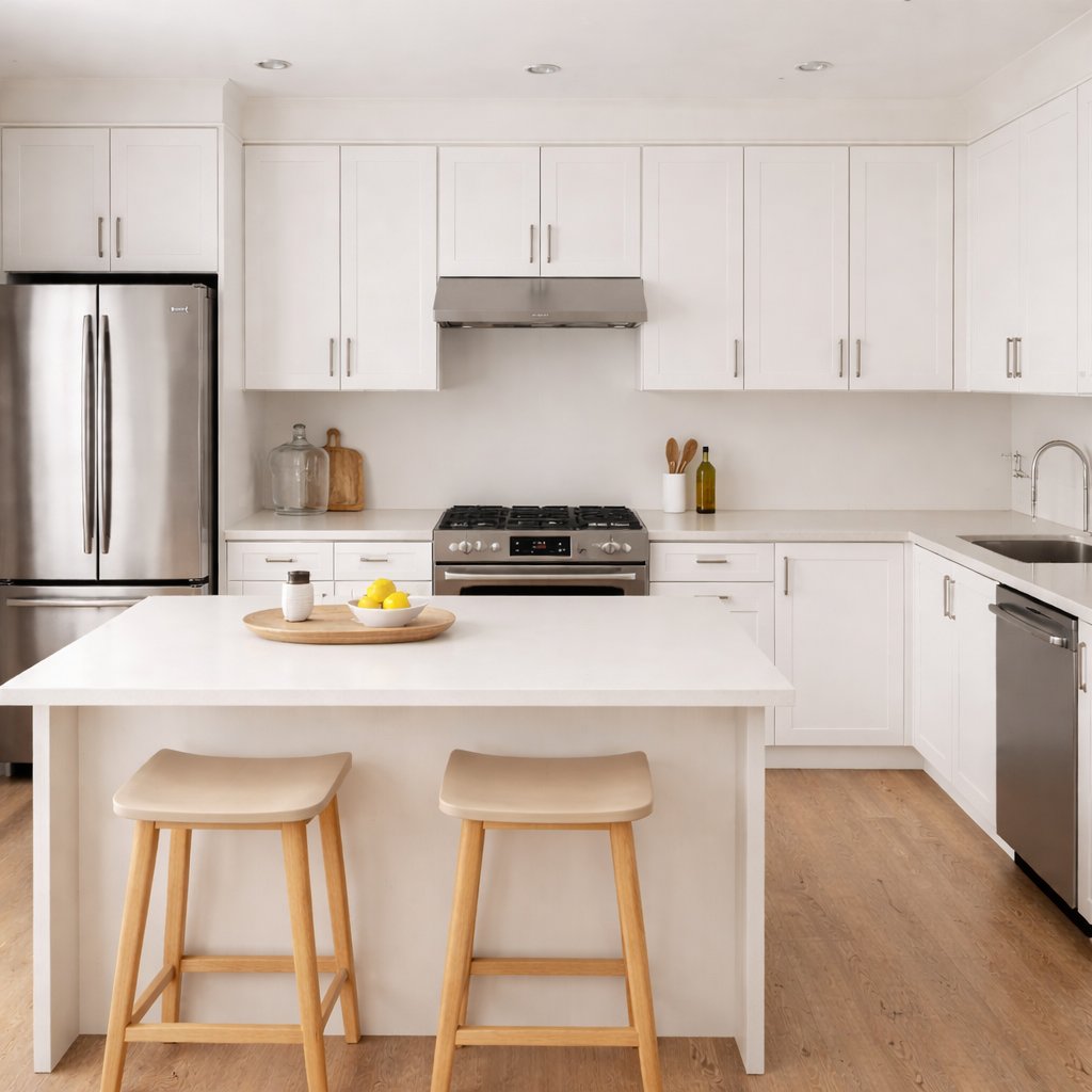 homedesignsai's tweet image. With homedesigns.ai, kitchens can be visualized in minutes. Upload the space and instantly preview different accent wall options before choosing materials. Check out these results 🤩

#KitchenUpgrade #HomeDesignAI #KitchenMakeover #BeforeAndAfter #InteriorInspo