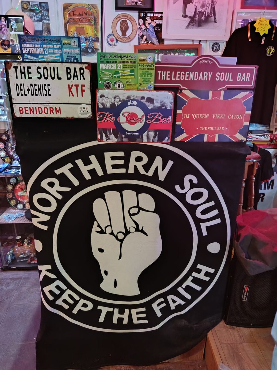 davewilliams1's tweet photo. Northern Soul bar in Benidorm cos what else can you do on a Wednesday afternoon 😁 https://t.co/2msI3ByCAx