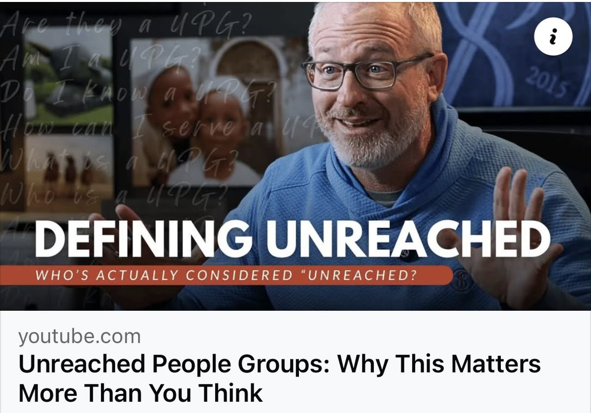 Why do we talk so much about global missions here at The Stone Table? I would love for you to take a few minutes and watch this video: youtu.be/YtNy-omKDDY?si… 

#globalmissions