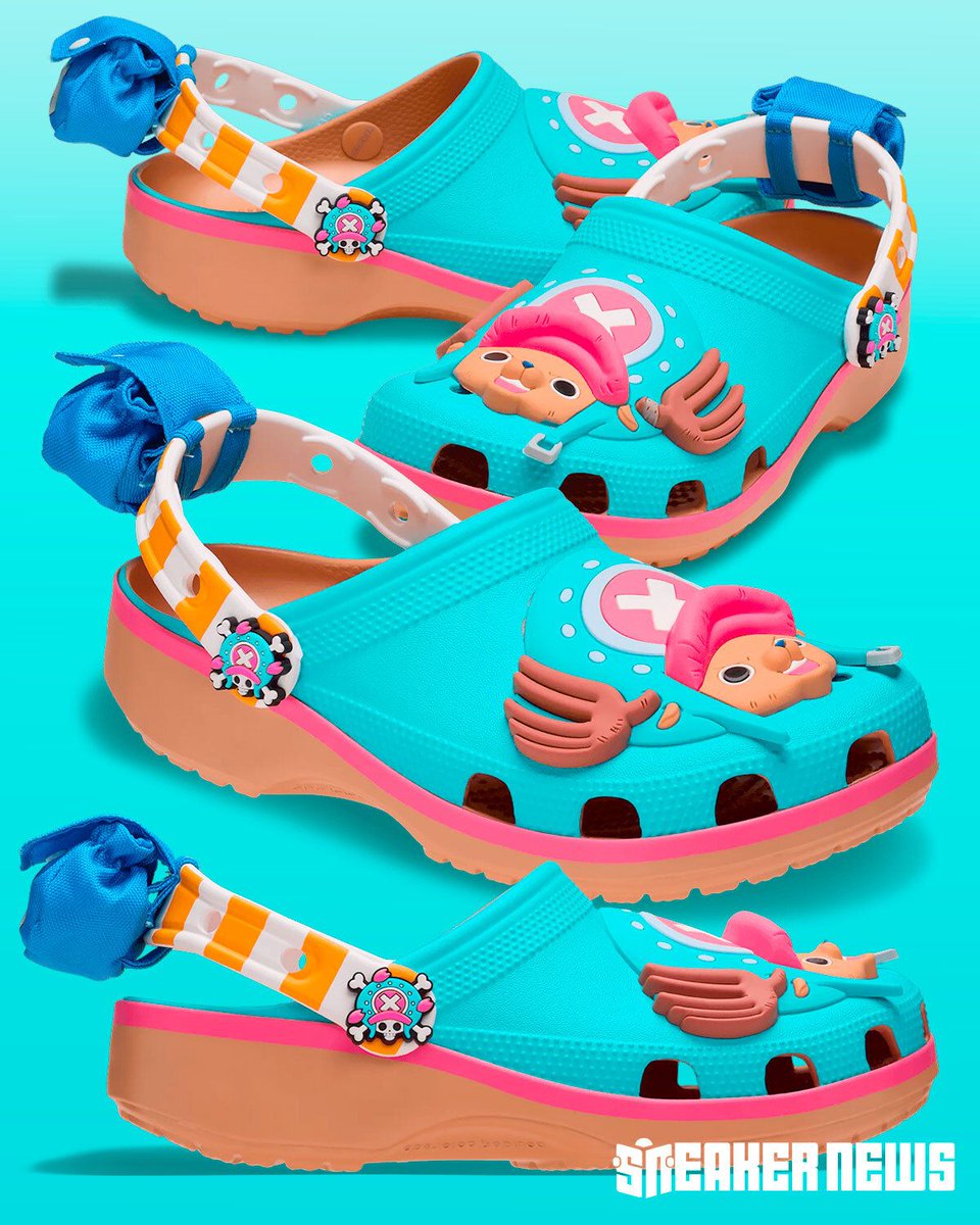 One Piece x Crocs Classic Clog launching on March 5th in Japan