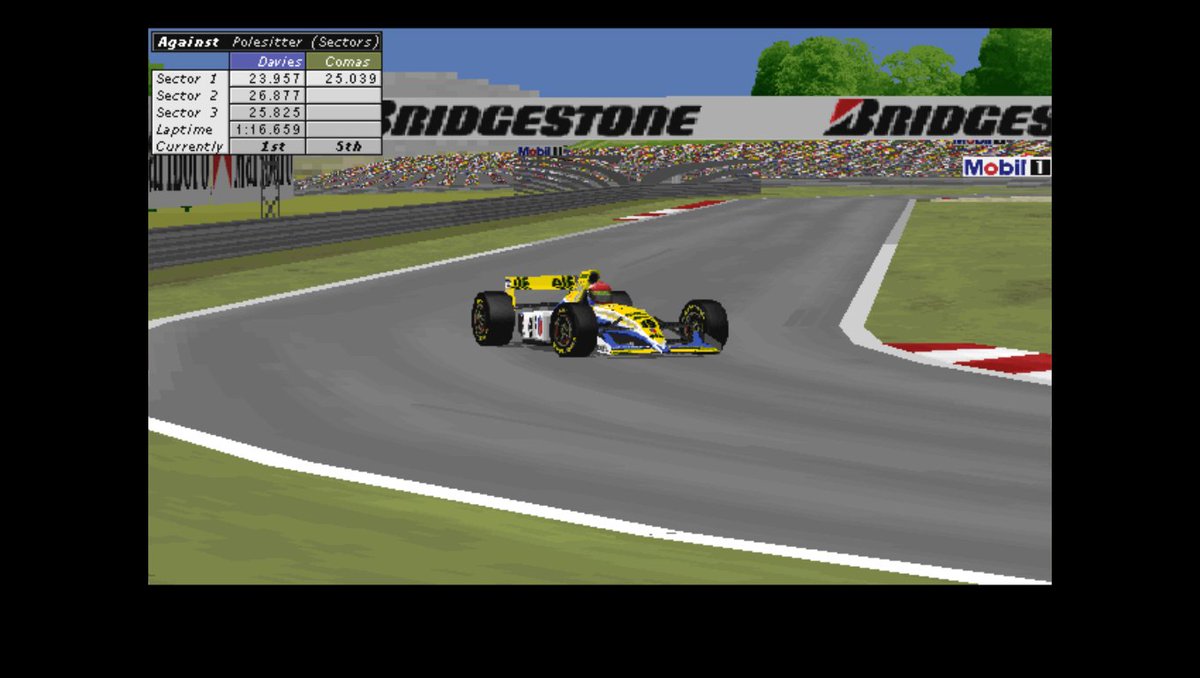 Gp2Joey's tweet photo. 11/8/1995
#F1 Rd10/17 #HungarianGP
PRE-QUALIFYING
9am
🏁SESSION OVER
With many of his rivals all out on track and improving their times, the chequered flag comes out to end the session but Erik #Comas is really struggling in the #DAMSF1 car with massive lack of power and understeer on what could be a critical weekend for the driver and team...
#RetroF1 #Retrogaming #RETRO #Formula1 #GrandPrix