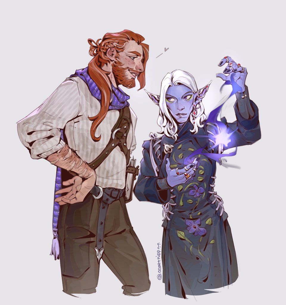 shhh they’re yapping about magic

#shadowgast #criticalrole