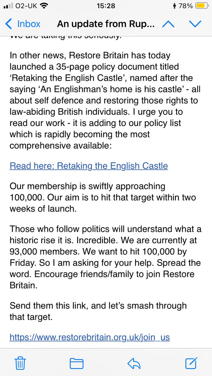 mikey_nic0428's tweet photo. Can you support? Keep spreading the word ππ»ππ»ππ»
#RestoreBritain @RestoreBritain_ @RupertLowe10 #SupportRestore #BackRestore
Letβs get to 100,000
See attachment, currently at 93,000
LETS GO ππ»ππ»ππ» #WeWantOurCountryBack
NOTHING MORE, NOTHING LESS https://t.co/u8BYhNQju9