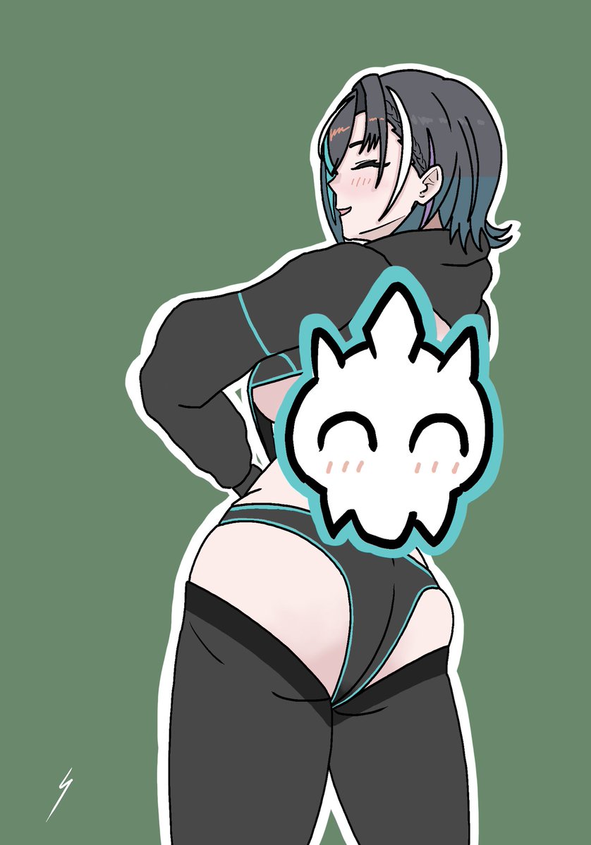 今流行りのやつ
後ろ姿はサーチバン対策ver.
#もはやちはや