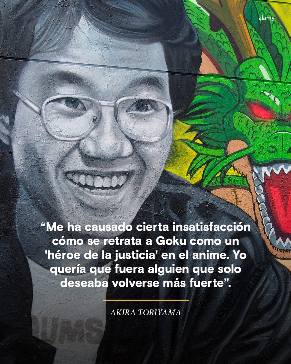 #HoyEnLaHistoria En 2024, moría Akira Toriyama, creador del manga Dragon Ball y figura central de la cultura popular japonesa contemporánea.