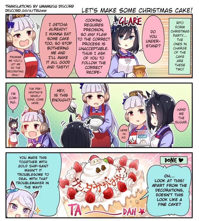 its cute that golshi is great at cooking/baking and mcqueen is the disaster between them. gap moe ☺️ plus her cooking skills are an automatic advantage for a foodie like mcqueen heh