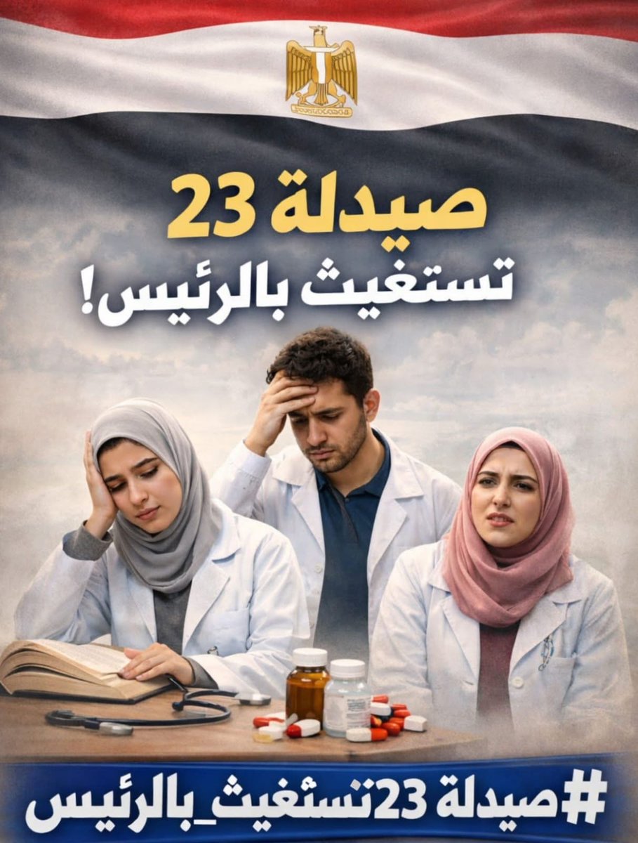 Too7aa88's tweet photo. التكليف الكامل
#صيادلة23_تستغيث_بالرئيس
#تكليف_صيدلة23_بالكامل https://t.co/MWpGXcvWXL