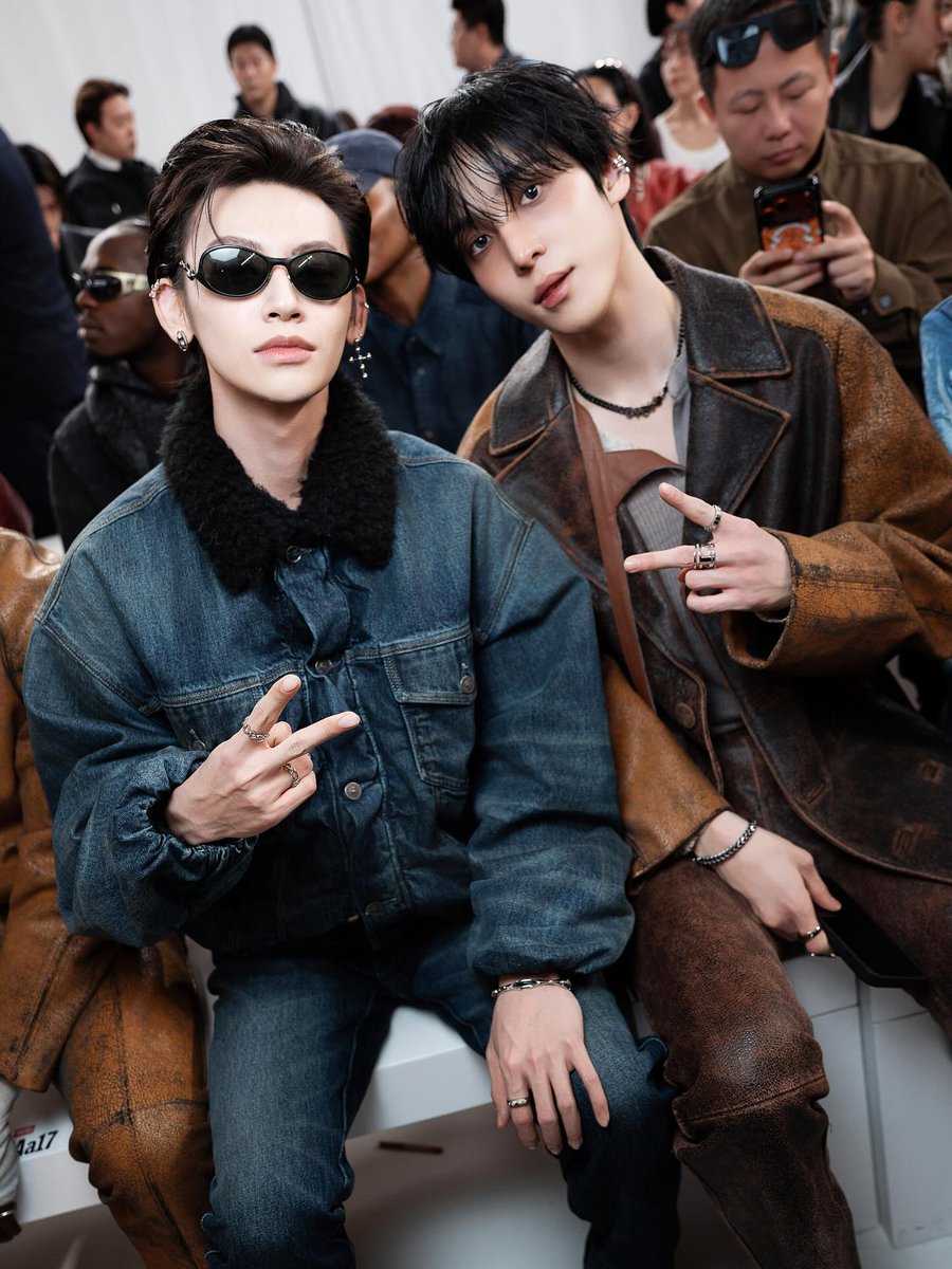 📸 • #yunou._.u — DIESEL FALL WINTER 2026 FASHION SHOW #ATEEZ