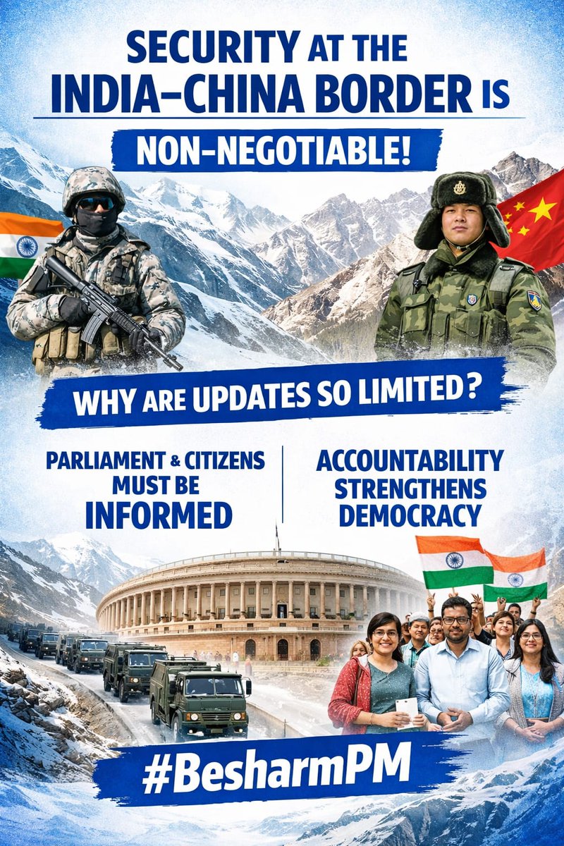 National security is non negotiable.

Citizens and Parliament deserve clear updates and transparency.
Accountability strengthens democracy.

#BesharmPM