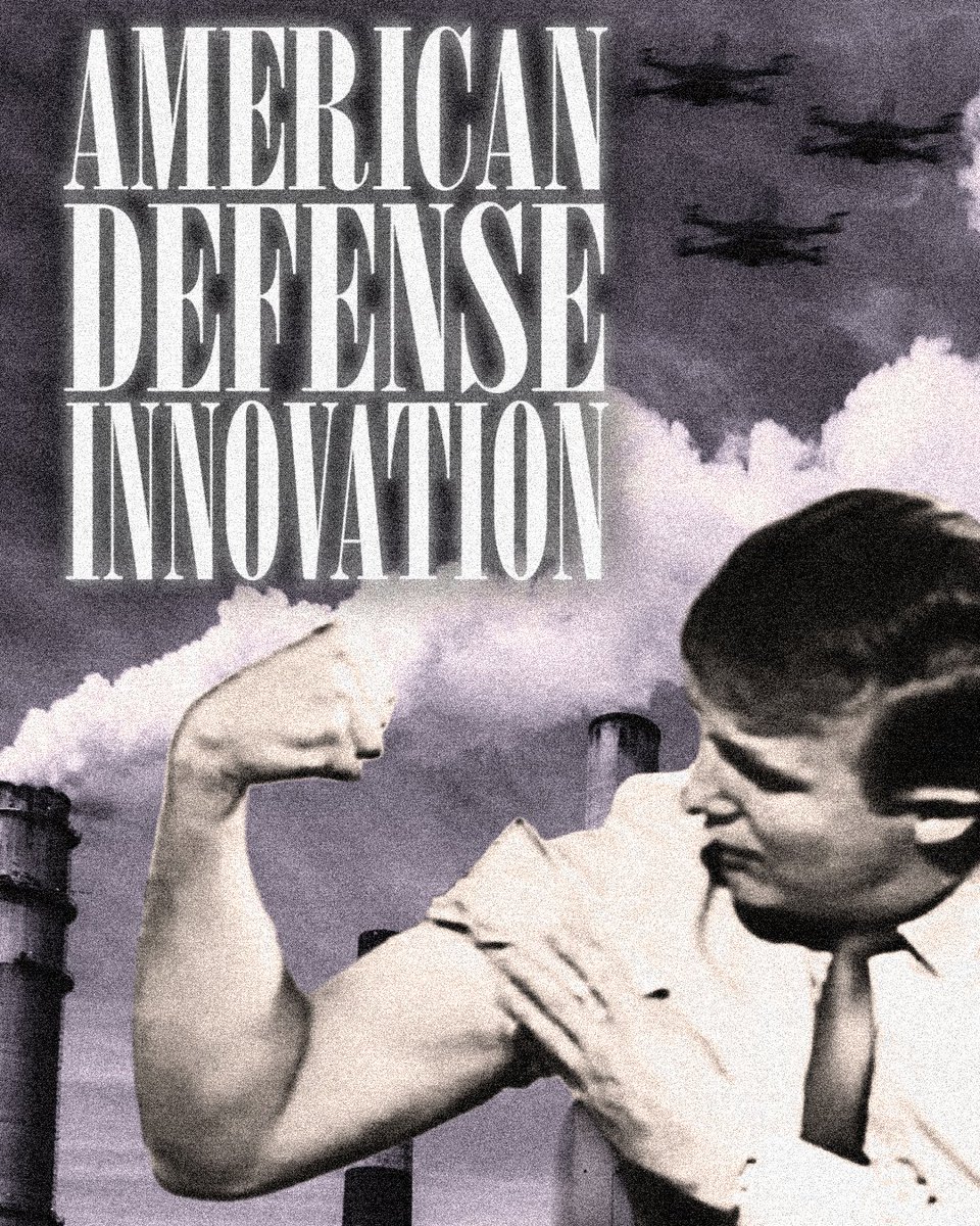 American Defense Innovation is so BACK!

We will REBUILD the ARSENAL OF FREEDOM. 🇺🇸