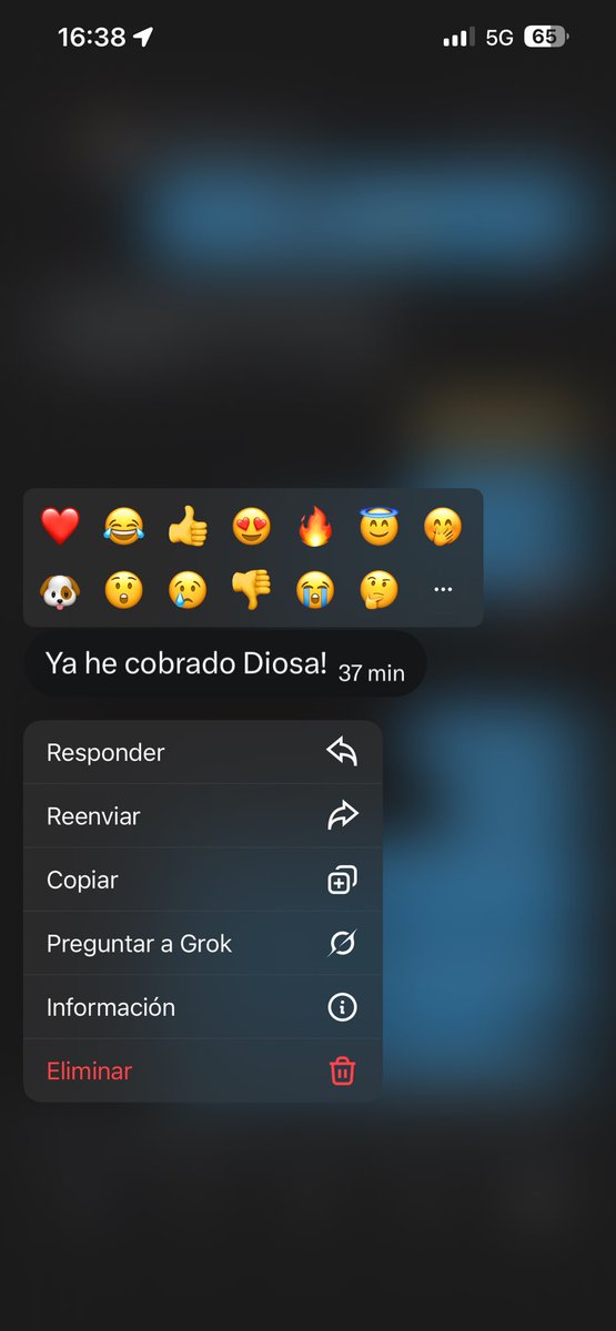Mis mensajes favoritos, me voy de compras y mi cajerito ya ha puesto su granito de arena 🤭

(Tapo el concepto porque pone su user, aquí sois unas buitres así que no se puede publicar 😂)